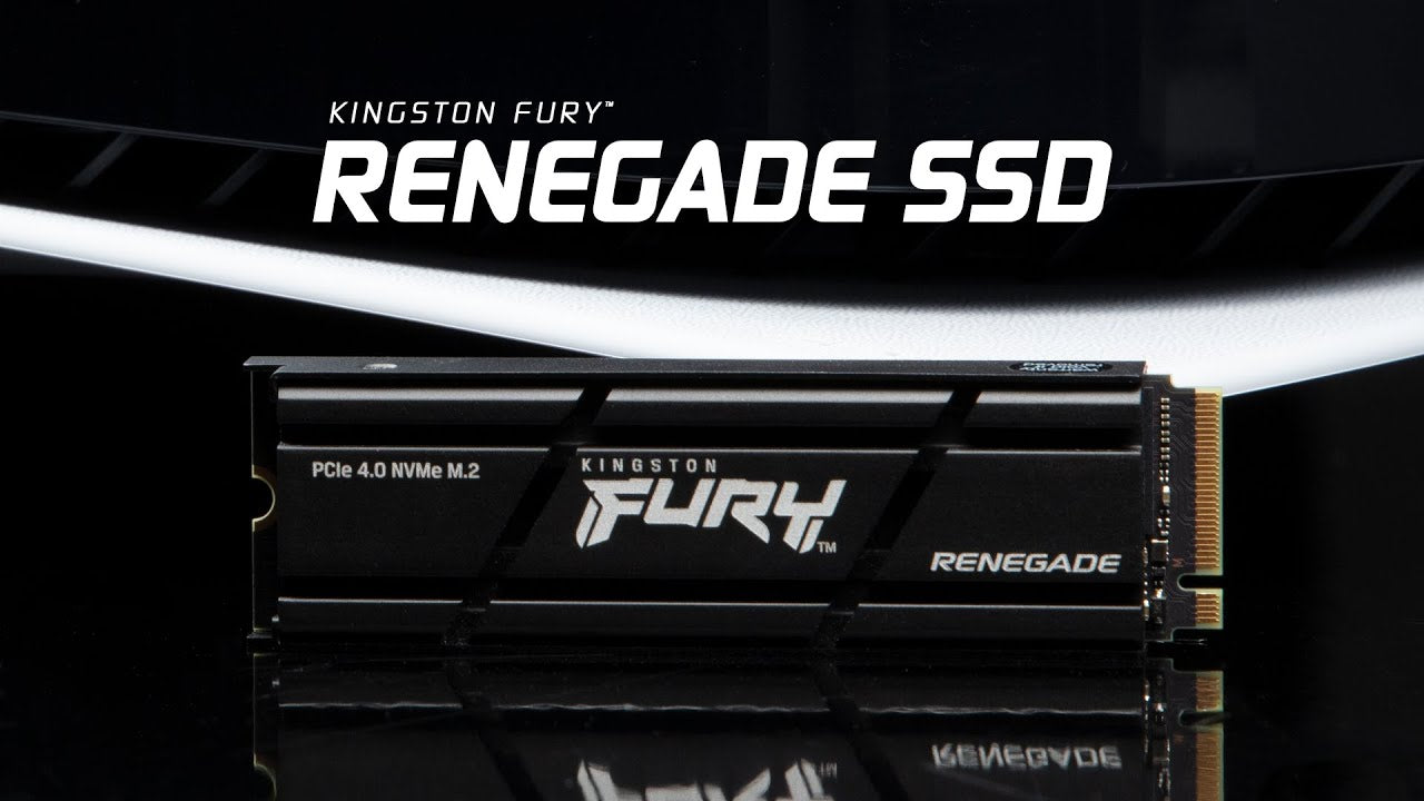 Kingston SSD FURY Renegade M.2 2280 NVMe 500 GB  Heatsink