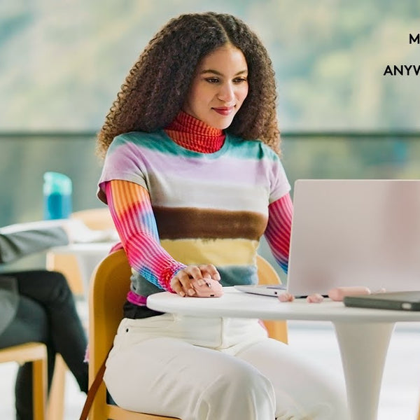 Logitech Mobile Maus MX Anywhere 3s Pale Grey