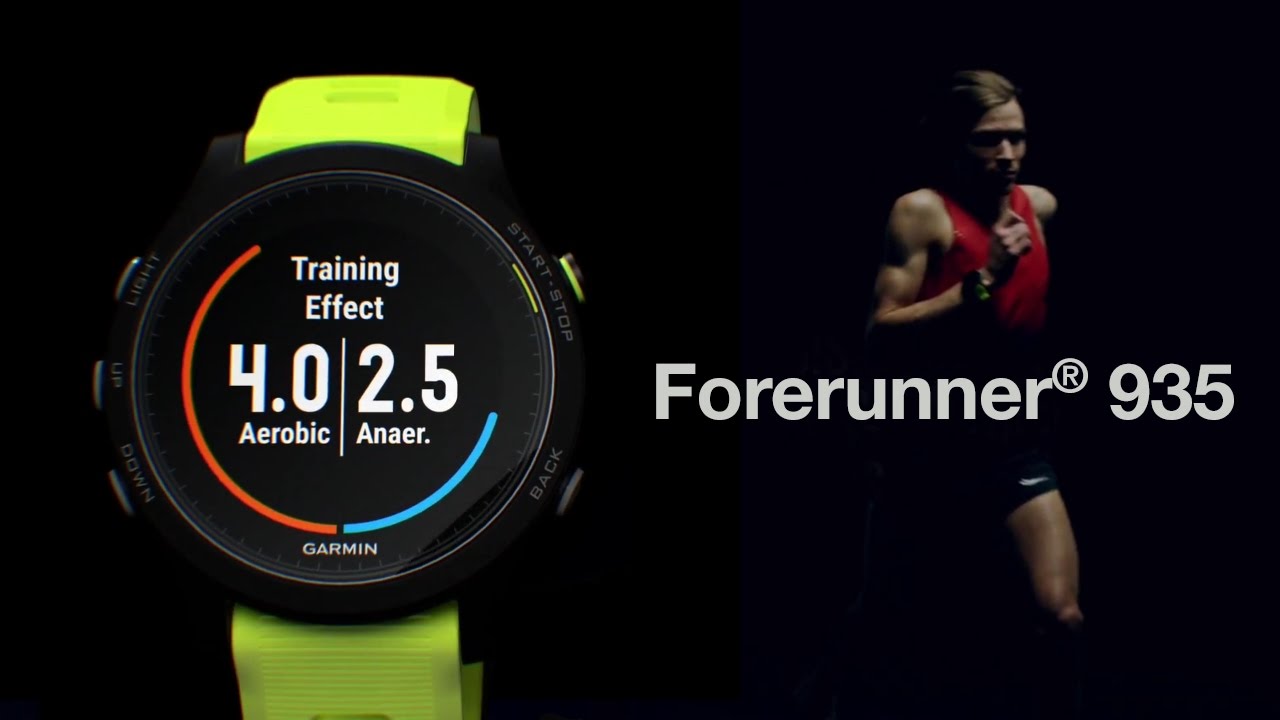 GARMIN Armband Forerunner 935 Silikon Schwarz