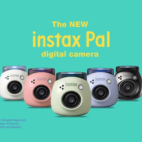 Fujifilm Fotokamera Instax Pal Metall, Schwarz