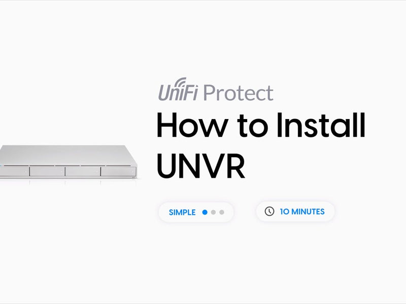 Ubiquiti Netzwerkrekorder UNVR 0 TB, 50 Kanal