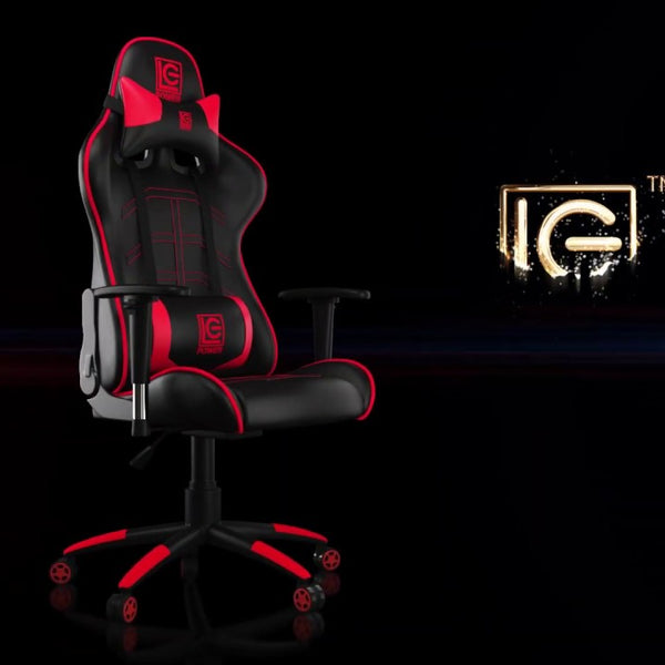 LC-Power Gaming-Stuhl LC-GC-1 Schwarz/Rot
