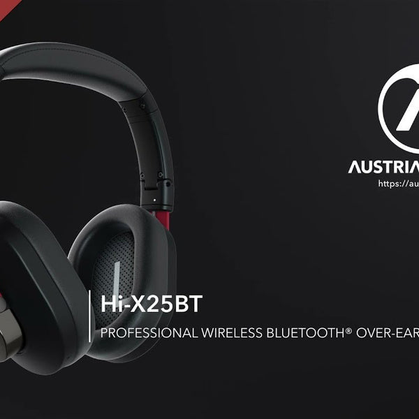 Austrian Audio Wireless Over-Ear-Kopfhörer Hi-X25BT Schwarz
