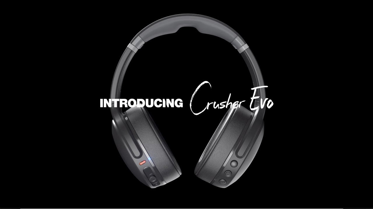 Skullcandy Wireless Over-Ear-Kopfhörer Crusher Evo Chill Grey