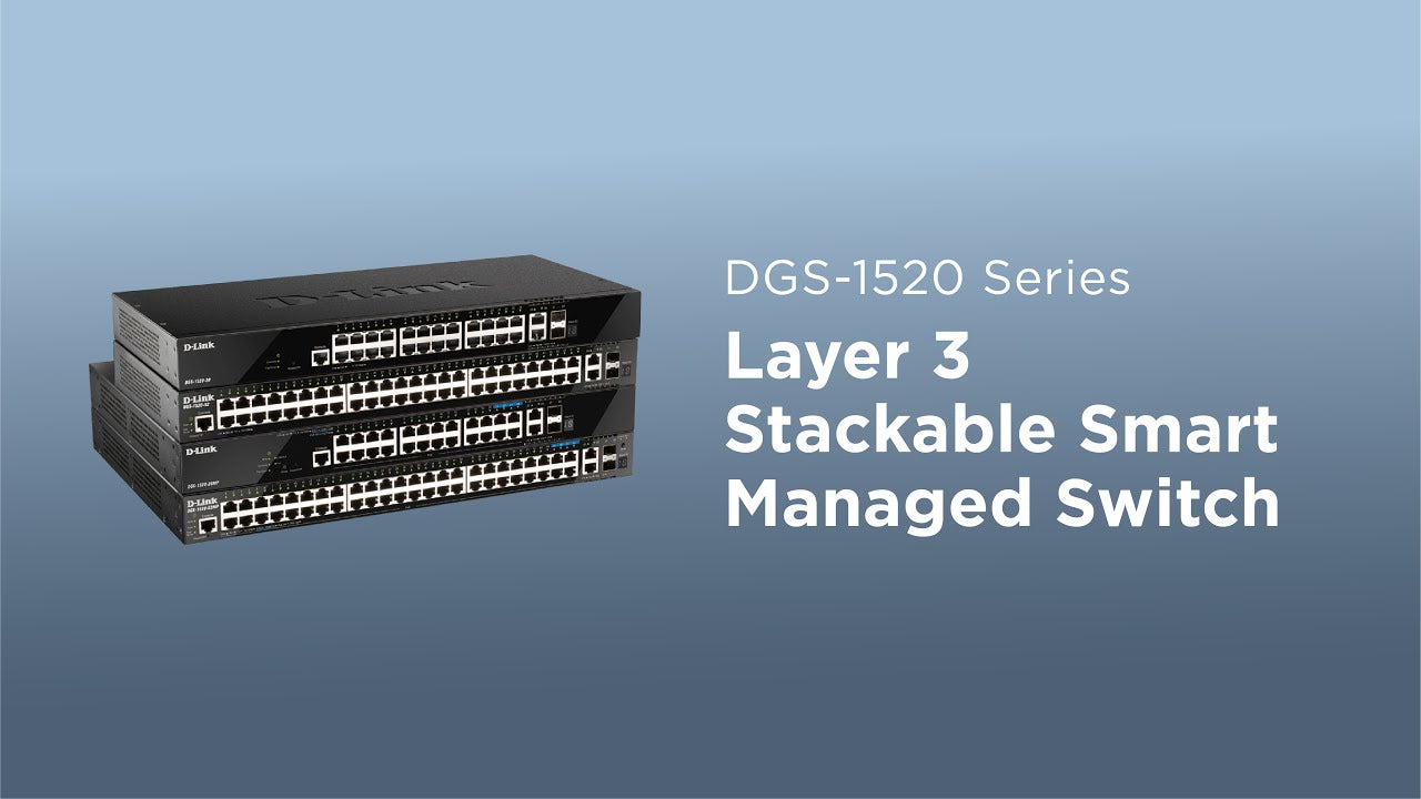 D-Link PoE+ Switch DGS-1520-28MP/E 28 Port