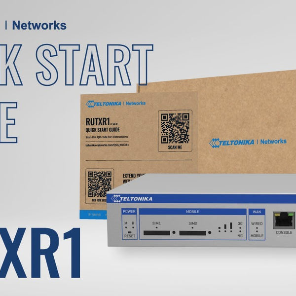 Teltonika LTE-Industrierouter RUTXR1