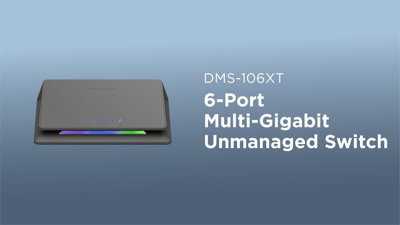 D-Link Switch DMS-106XT 6 Port