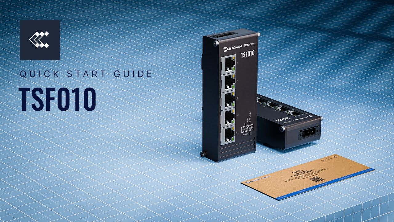 Teltonika Rail Switch TSF010 5 Port