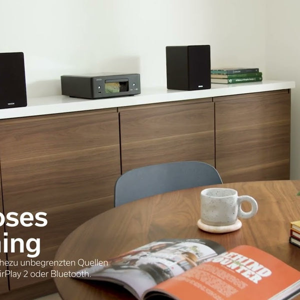 Denon Netzwerk-Musik-System CEOL N12DAB Schwarz