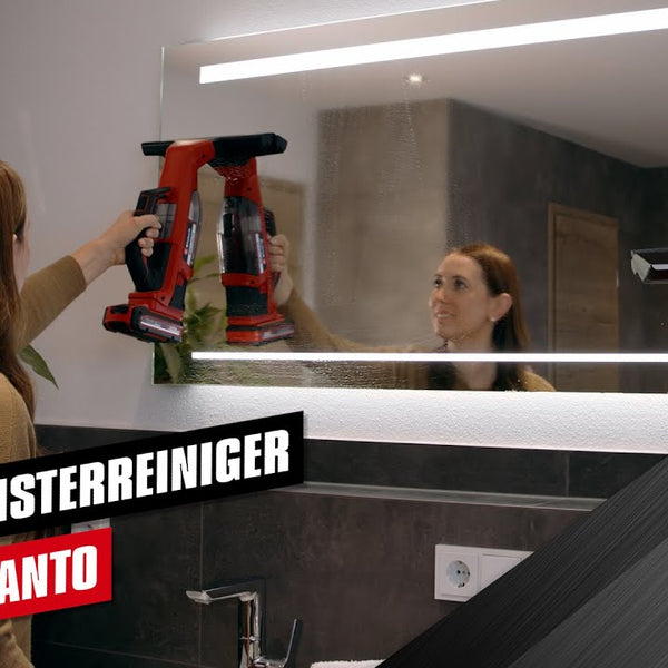 Einhell Akku-Fensterreiniger Brillianto Solo