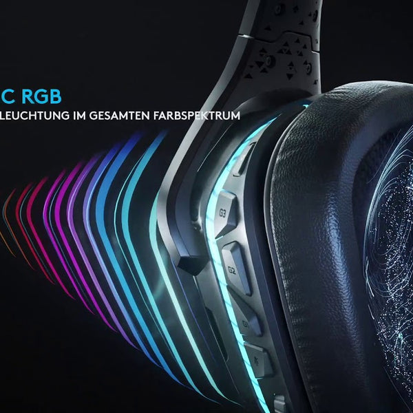 Logitech Headset G935 7.1 Surround Wireless Schwarz