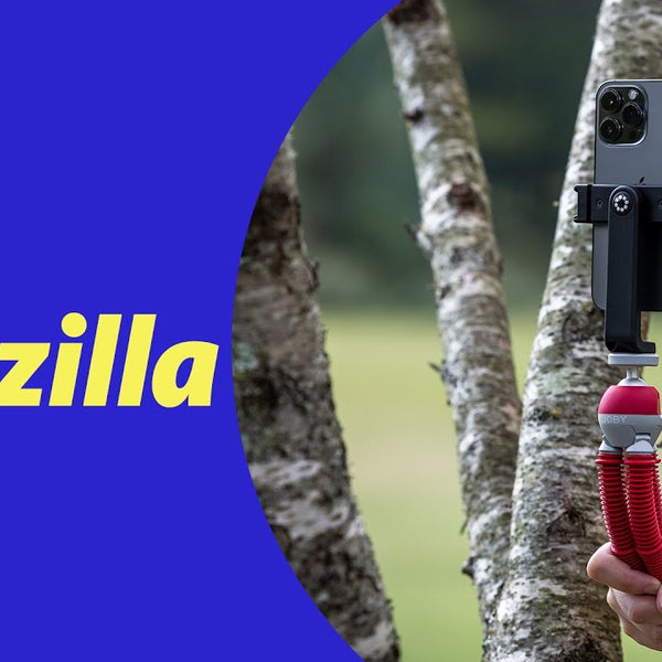 Joby Tischstativ PodZilla Medium Kit Grau