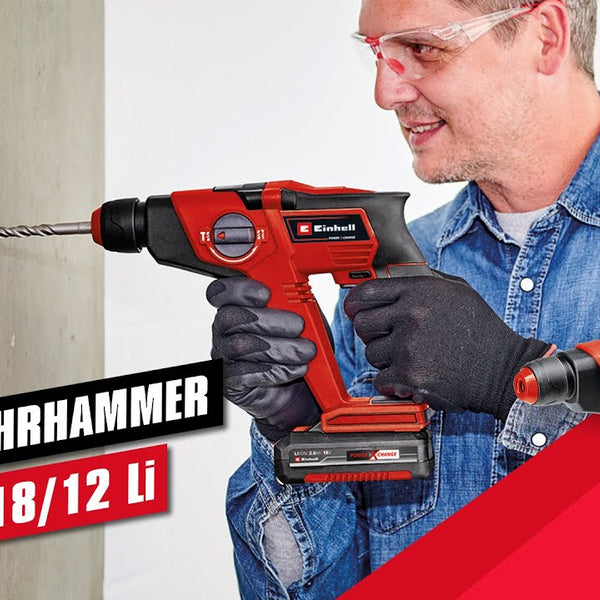 Einhell Bohrhammer TE-HD18/12 Li Solo
