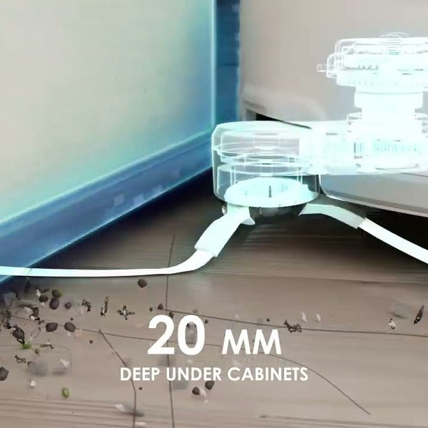 Hobot Saug- und Wischroboter Legee Q10 Weiss