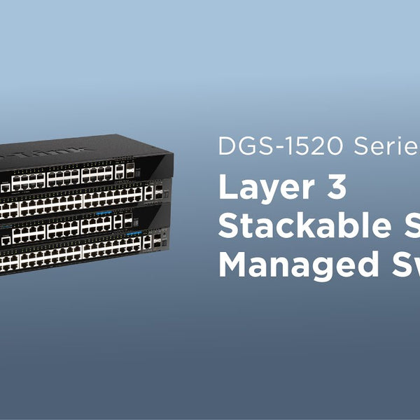 D-Link PoE+ Switch DGS-1520-52MP/E 52 Port