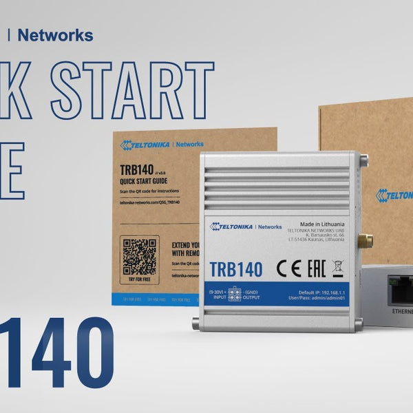 Teltonika LTE-Industriemodem TRB140