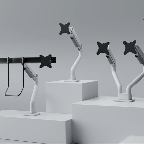 NEOMOUNTS Tischhalterung DS70S-950WH1 bis 18 kg – Weiss