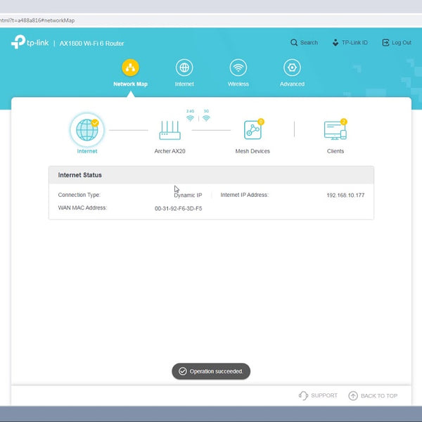 TP-Link Mesh-Router Archer AX55