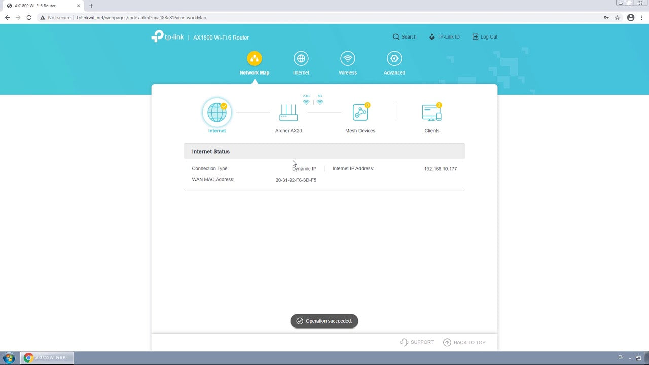 TP-Link Mesh-Router Archer AX55