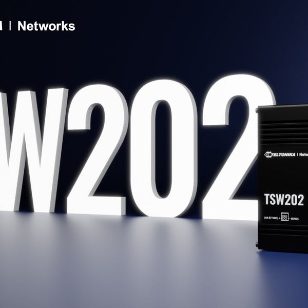 Teltonika Rail PoE+ Switch TSW202 10 Port