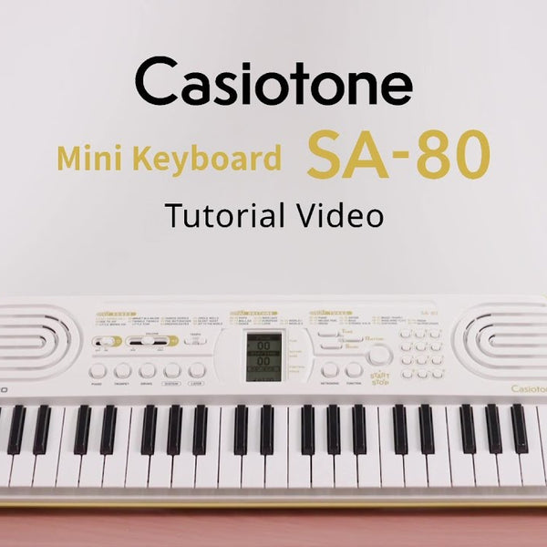 Casio Mini Keyboard SA-80