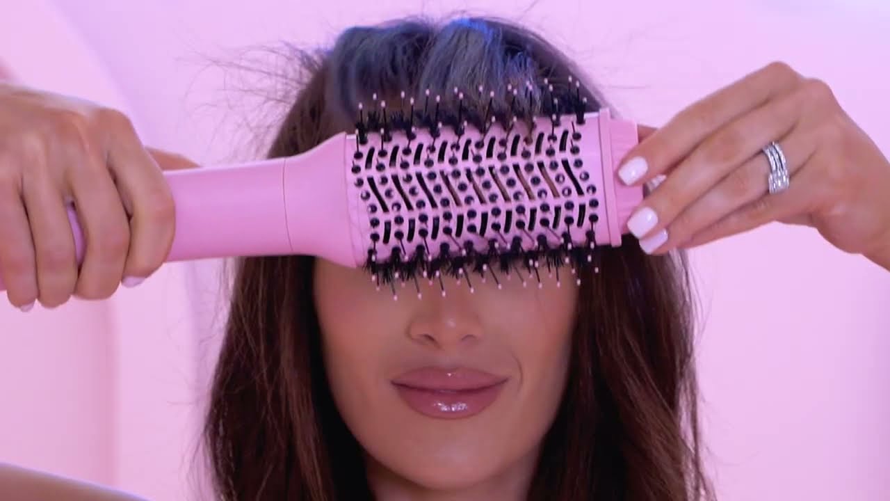Mermade Warmluftbürste Blow Dry Brush Pink