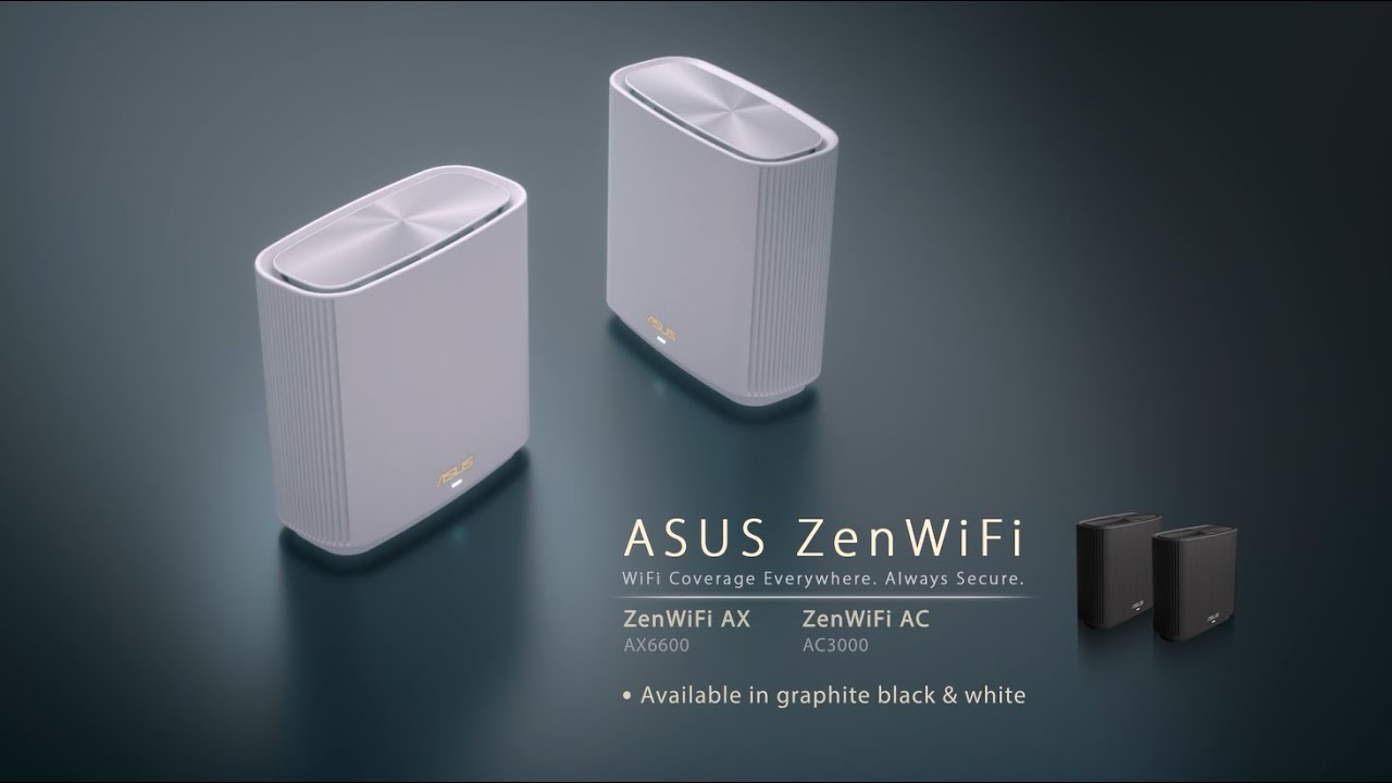 ASUS Mesh-System ZenWiFi AX (XT8)  1 Stück weiss