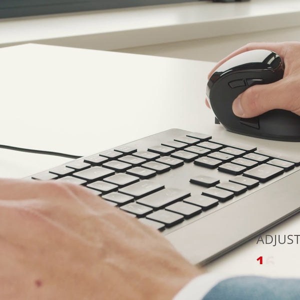 Trust Ergonomische Maus Voxx Rechargeable