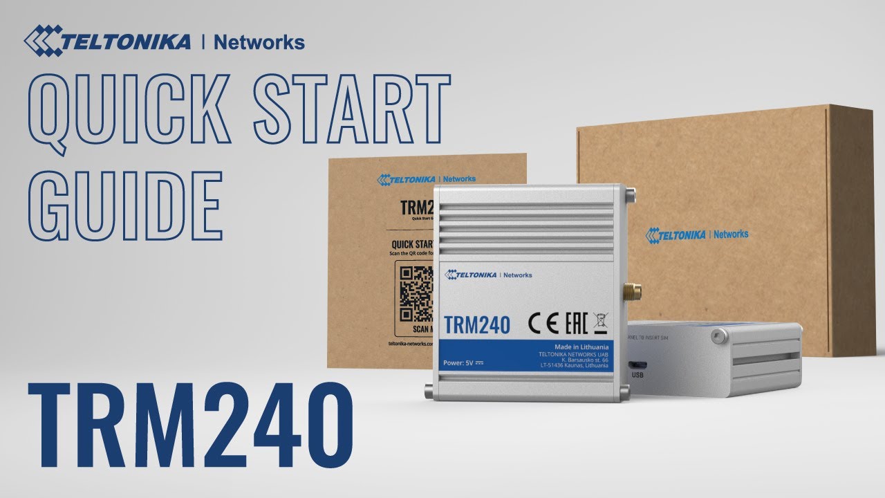 Teltonika LTE-Industriemodem TRM240 Cat.1 M2M, USB