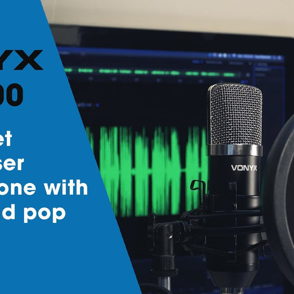 Vonyx Kondensatormikrofon CMS400 Studio-Set