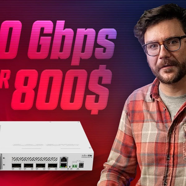 MikroTik QSFP28 Switch CRS504-4XQ-IN 4 Port