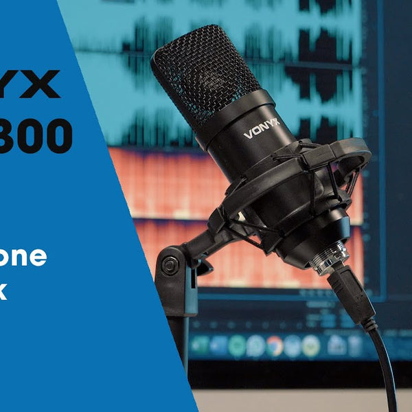 Vonyx Kondensatormikrofon CMTS300 Schwarz