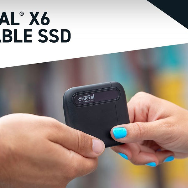 Crucial Externe SSD X6 Portable 1000 GB