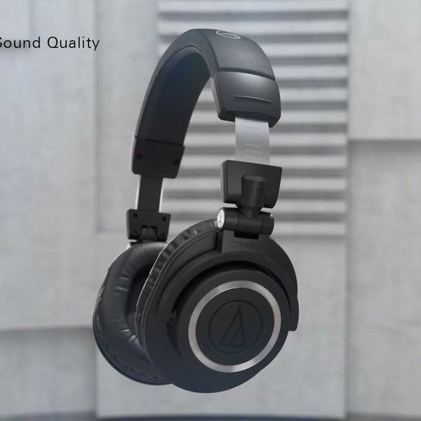 Audio-Technica Over-Ear-Kopfhörer ATH-M50xBT2 Schwarz