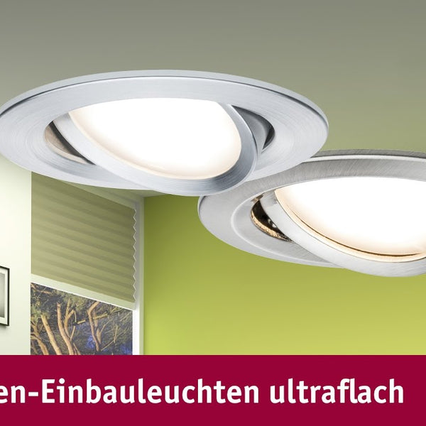 Paulmann Einbauspot Nova Plus Coin Starr, 1 x 6 W, 2700 K, Weiss