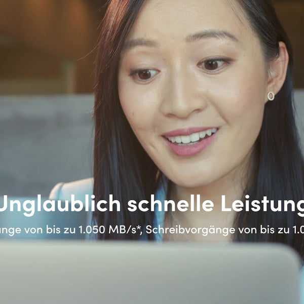 Western Digital Externe SSD My Passport 1000 GB, Grau