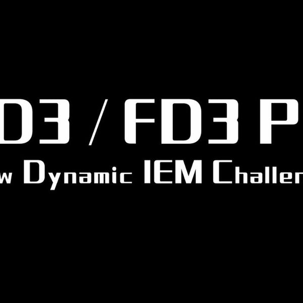 FiiO In-Ear-Kopfhörer FD3 Schwarz