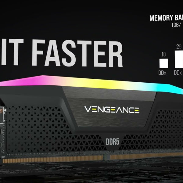 Corsair DDR5-RAM Vengeance RGB 7200 MHz 2x 16 GB