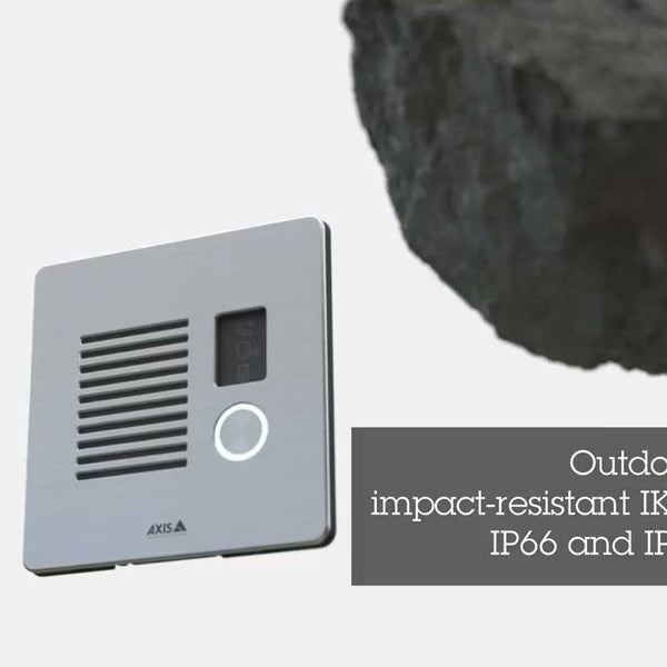 Axis IP Türstation I7010-VE Safety