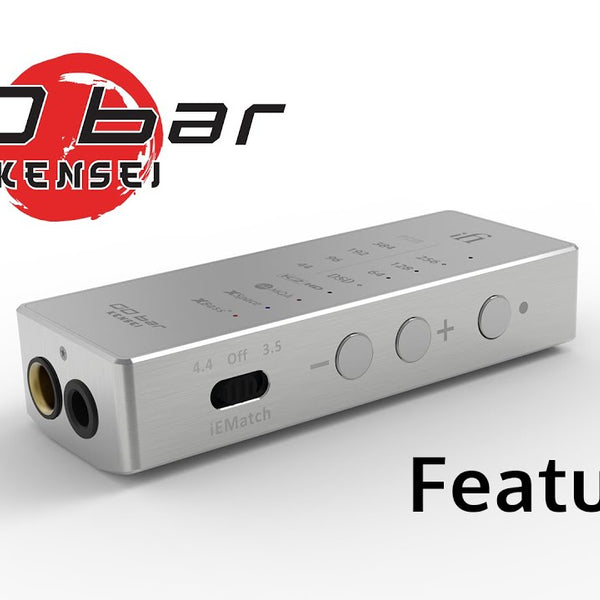 iFi Audio Kopfhörerverstärker & USB-DAC Go bar Kensei