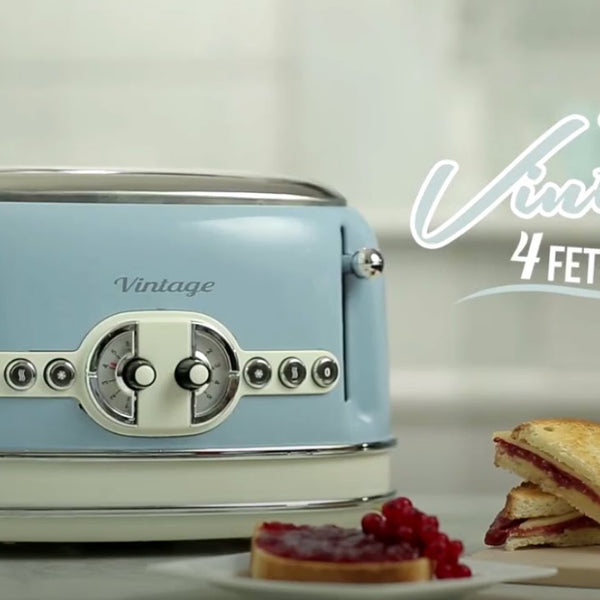 Ariete Toaster Vintage Blau