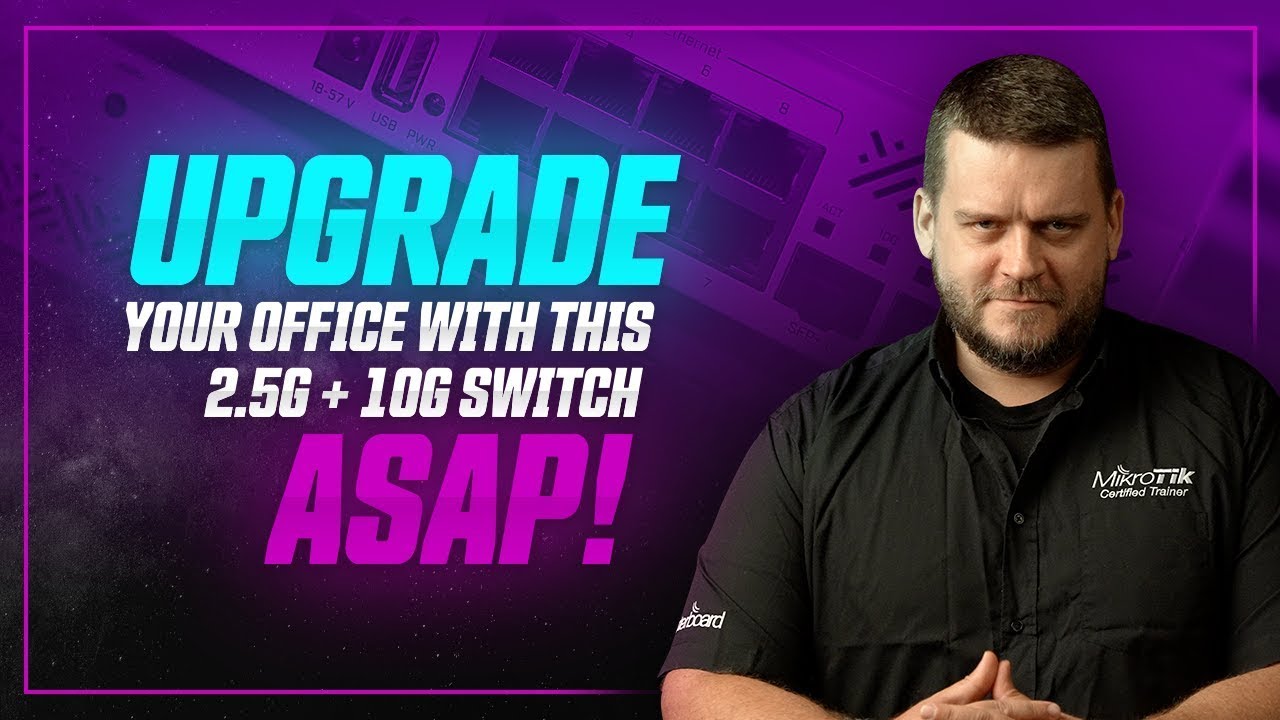 MikroTik Switch CRS310-8G+2S+IN 10 Port