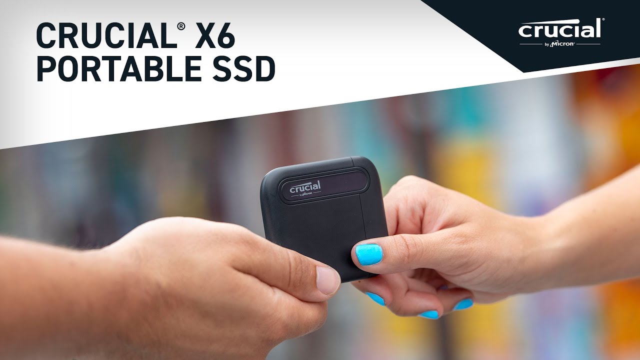 Crucial Externe SSD X6 Portable 2000 GB