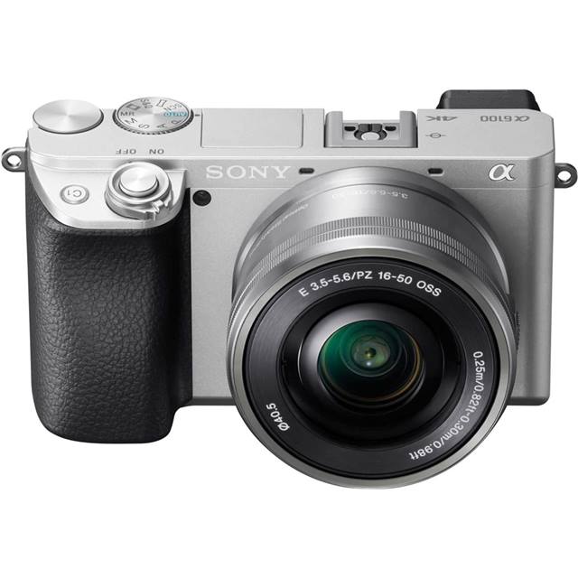 Sony Fotokamera Alpha 6100 Kit 16-50mm Silber
