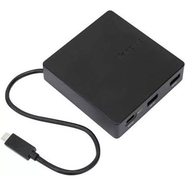 Targus USB-C D412 Travel Dock mit Power Pass Through