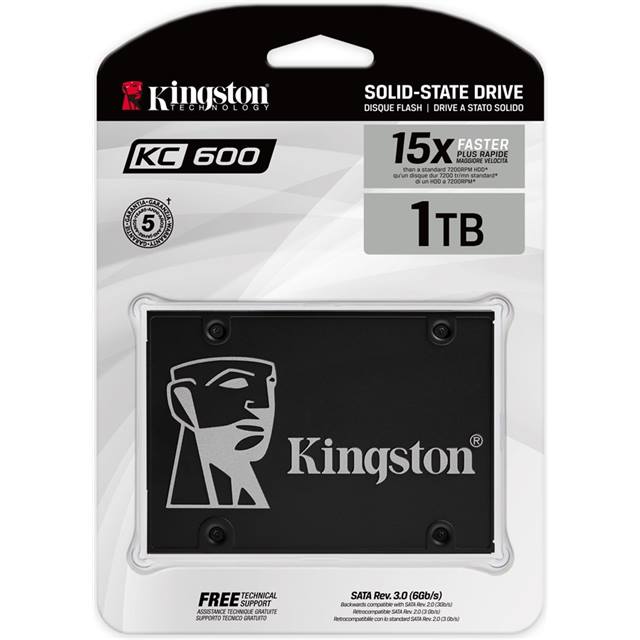 Kingston KC600 2.5" - 1024GB