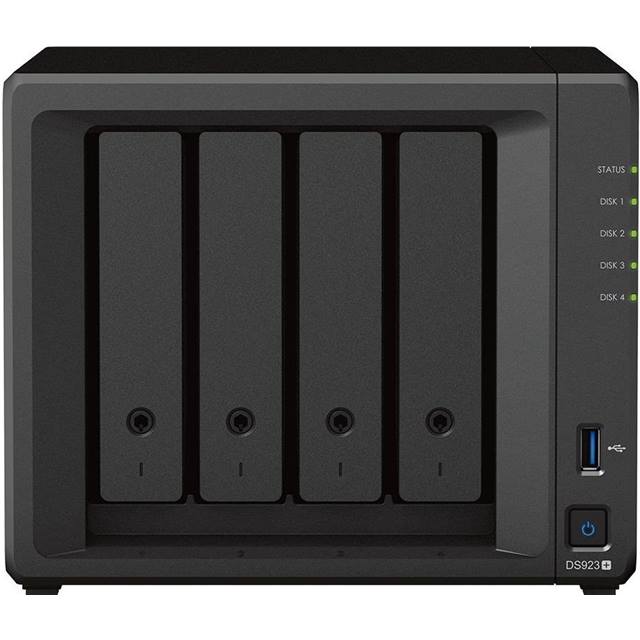 Synology NAS DS923+ 4-bay WD Purple 16 TB