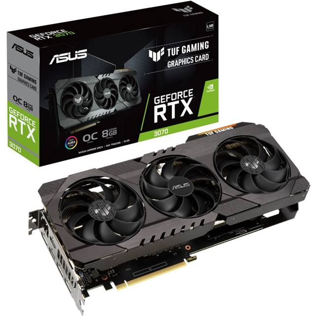 ASUS TUF RTX 3070 Gaming V2 OC - 8GB