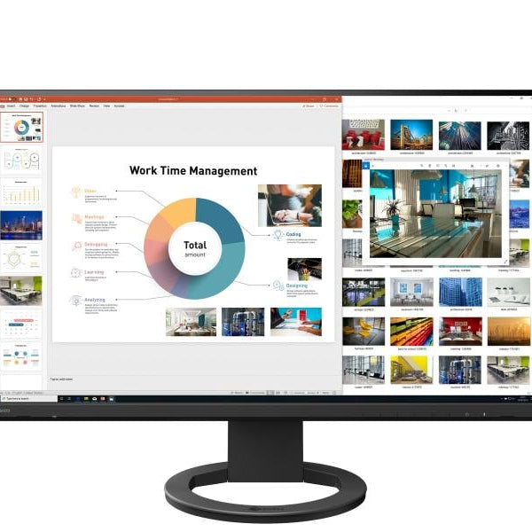 EIZO Monitor EV2760-Swiss Edition Schwarz