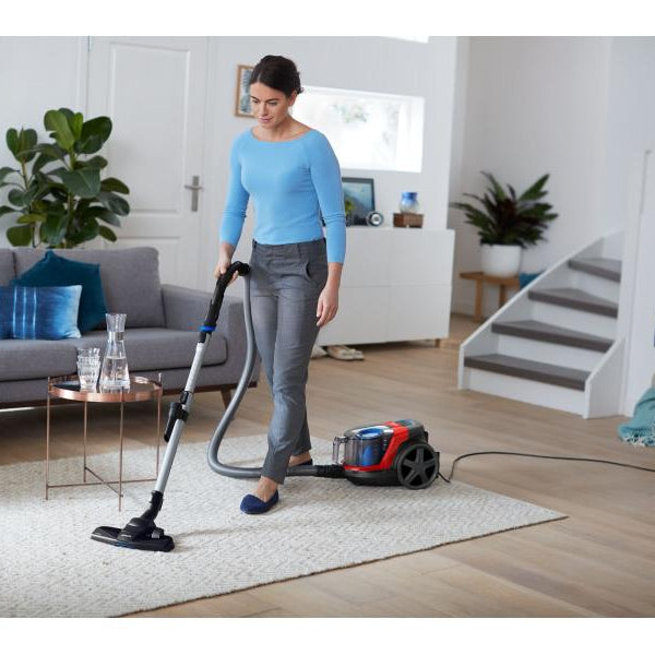 Philips Bodenstaubsauger PowerPro Compact Rot